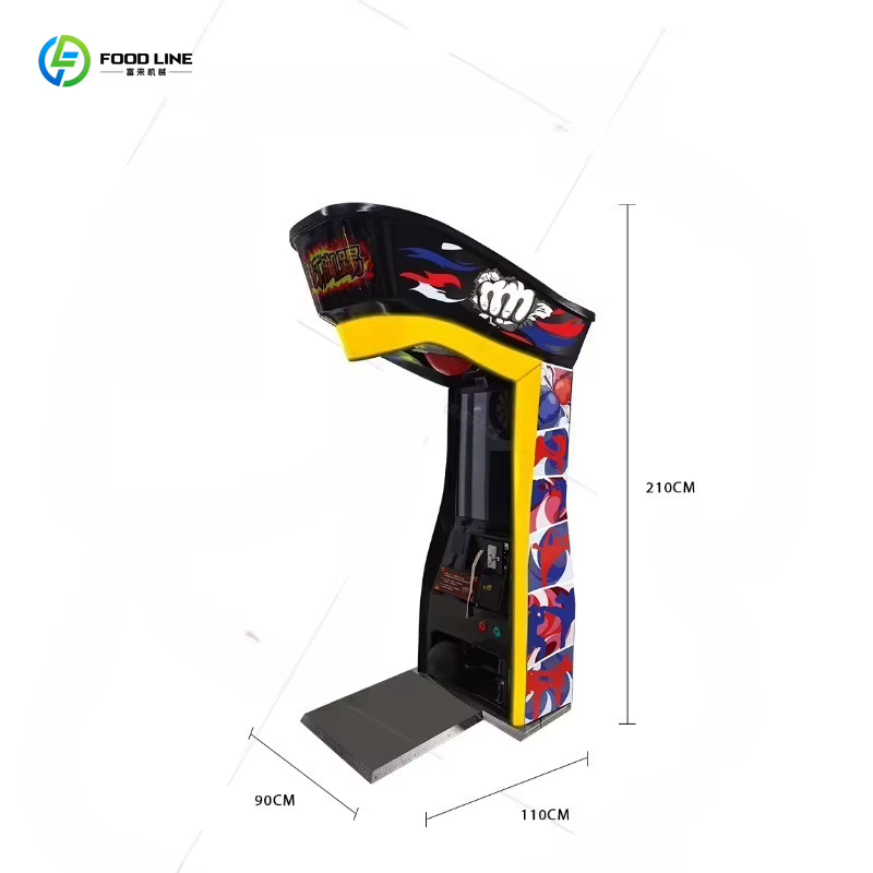 Nouvelle Machine de Divertissement de Boxe Ultime : Console de Jeu d'Arcade Sportive avec Émulateur de Coup de Pied et Musique d'Ambiance