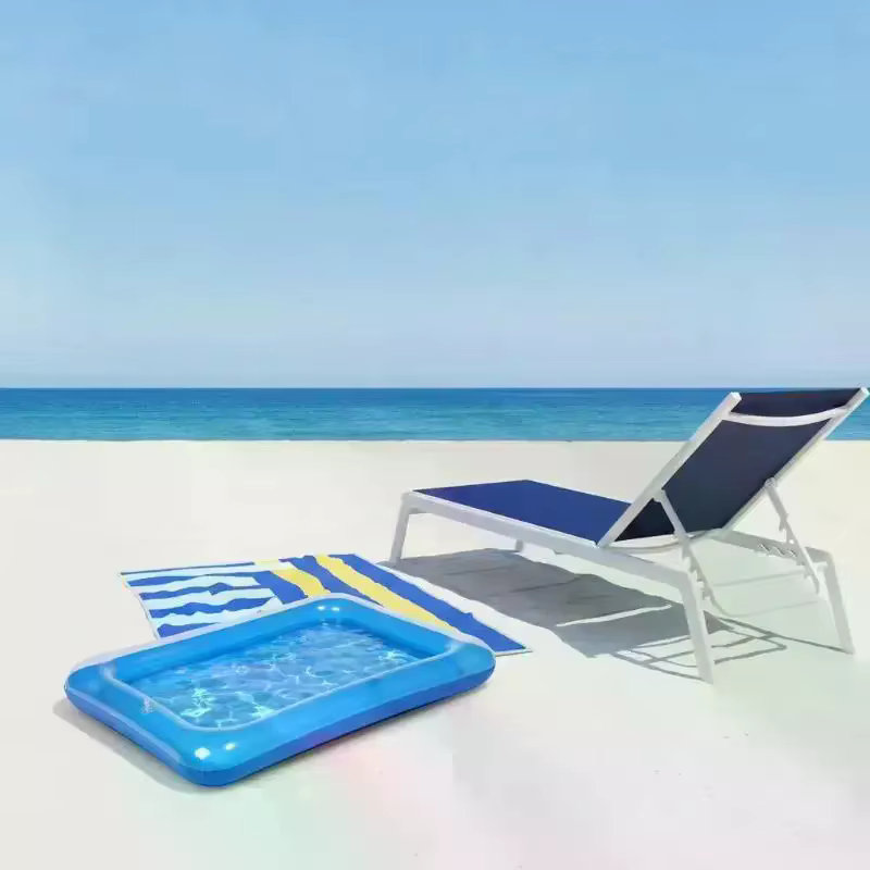 Bassin de lavage pliable et portable pour nettoyage de piscine, antidérapant, robuste, accessoire essentiel pour l'entretien des piscines extérieures, 1 pièce