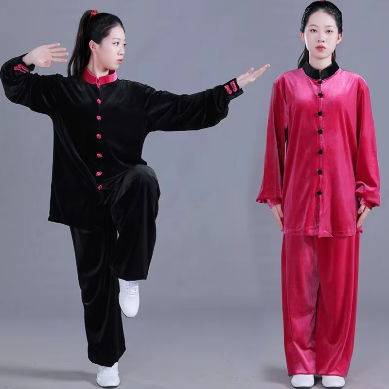 Ensemble veste et pantalon en velours pour femme