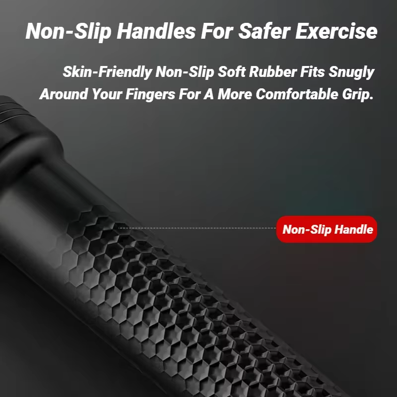 Barre de musculation ergonomique 2 pièces pour entraînement de force