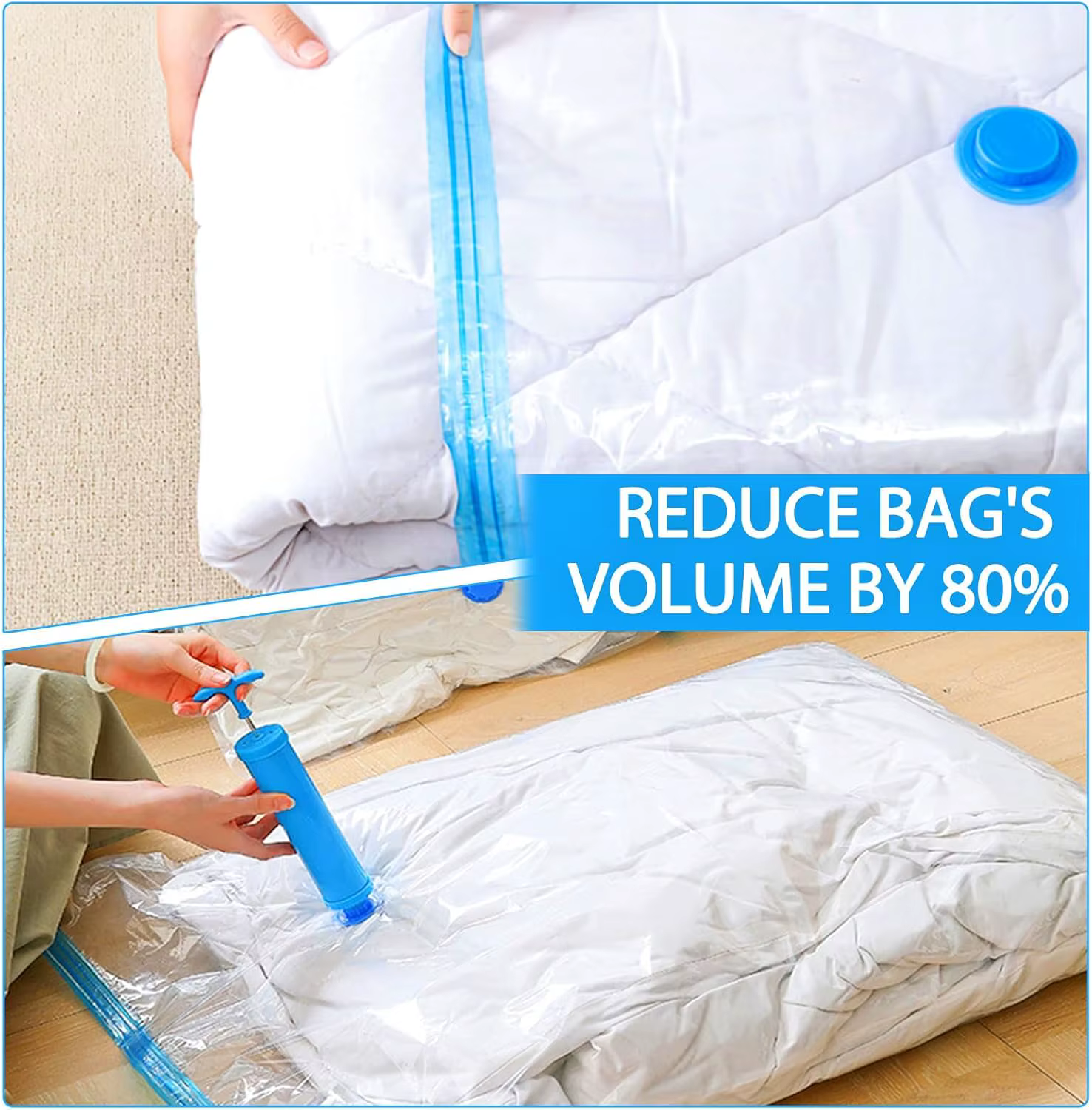 Sac de rangement sous vide pour vêtements