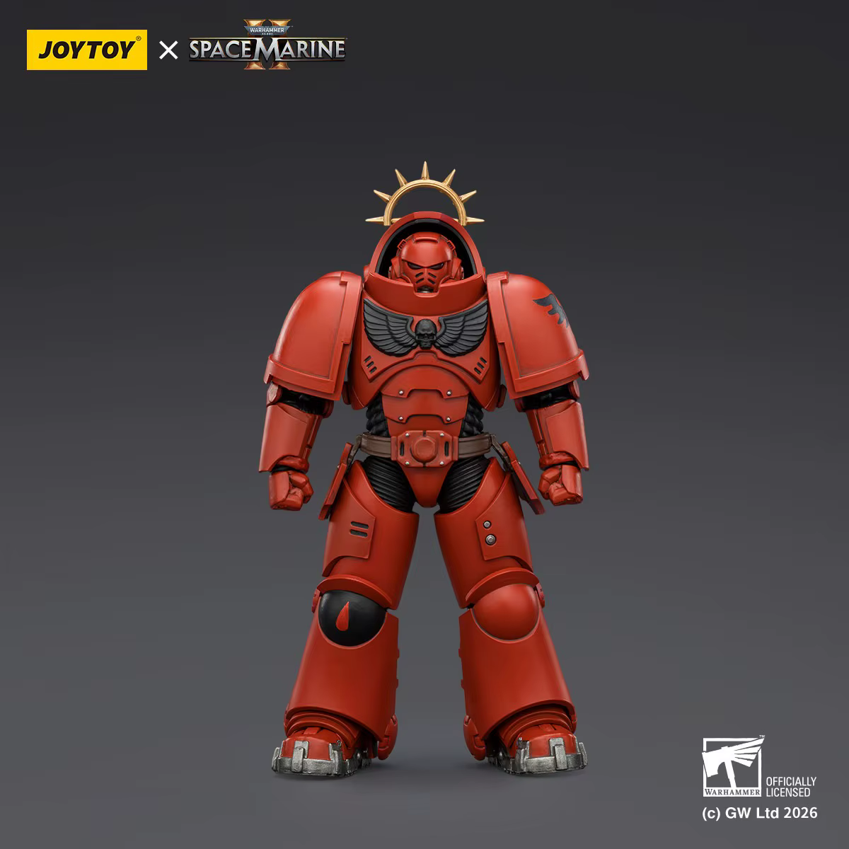 【Accessoires】Figurines d'action JOYTOY Warhammer 1/18 GameEdition Blood Angels Heavy Intercessor avec fusil à visée longue portée et pistolet à visée longue portée