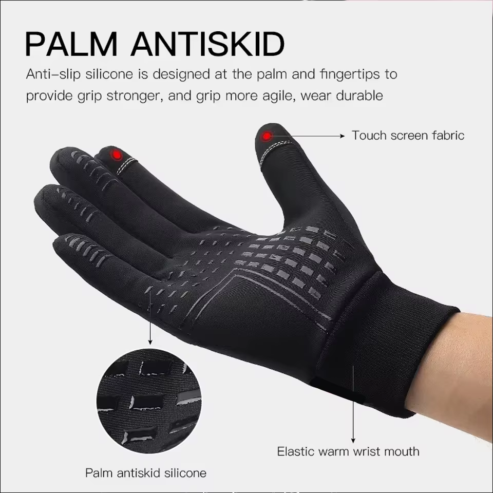Automne hiver gants de cyclisme en plein air salle de sport Fitness