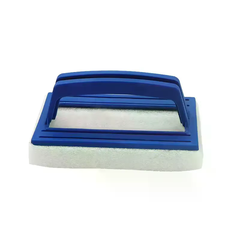 Brosse de nettoyage pour parois de piscine, brosse à éponge pour ligne d'eau, accessoire pour piscine, spa et bain à remous, nettoyeur de piscine