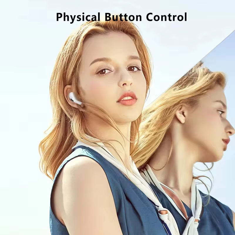 Écouteurs sans fil Bluetooth True Buds5, son stéréo HIFI, casque Bluetooth 5.3, écouteurs de sport avec micro, pour Android iOS universel
