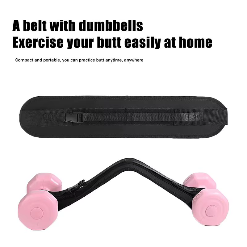 Ceinture de poussée de hanche de qualité professionnelle - Outil d'entraînement de force et de Pilates