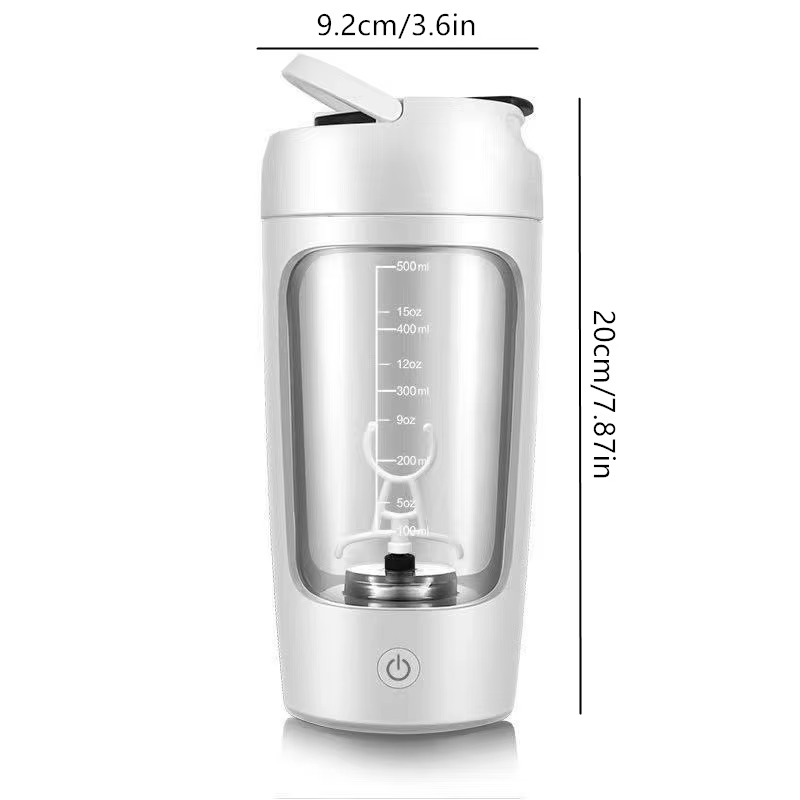 Bouteille de Whey Shaker Électrique Portable USB