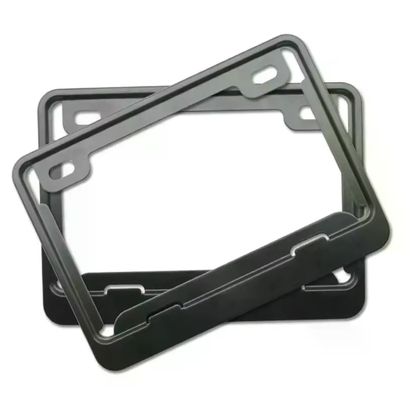 【YIBAR】 cadre de badge de moto support de plaque d'immatriculation universel en aluminium accessoires de moto cadres de plaque d'immatriculation de moto