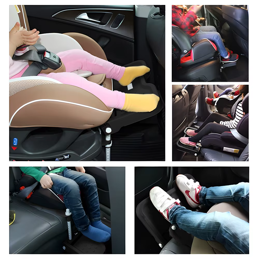 Repose-pieds pliable universel pour voiture, accessoires de landau, support de siège de sécurité pour enfants, accessoire de rêve, bébé, pédale, assistance, support