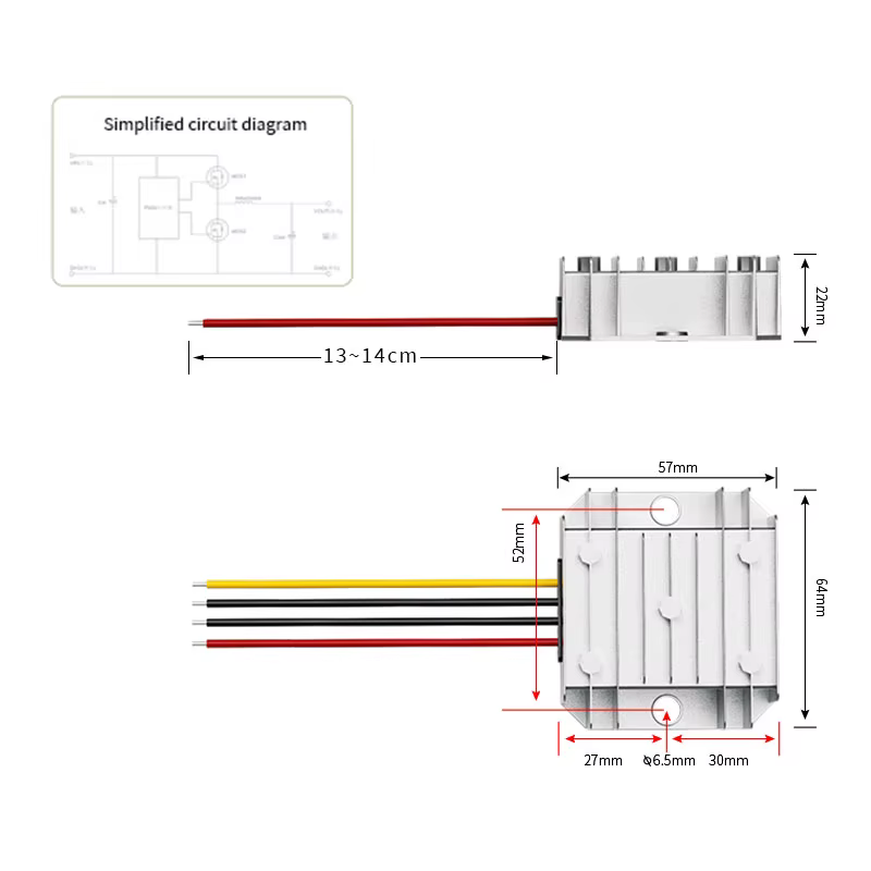 Convertisseur élévateur de tension 12V vers 20V 1A 2A 3A 4A, Module d'alimentation DC Boost, Transformateur Booster 12V vers 20V