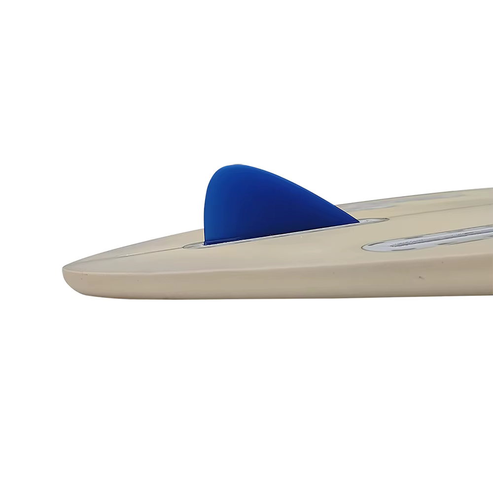 Aileron de planche de SUP UPSURF FCS/UPSURF FUTURE à double fixation, aileron central Knubster, aileron central de surf bleu