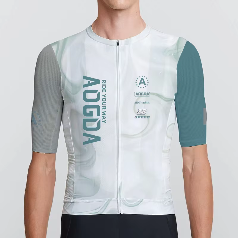 AOGDA Pro Team Aero maillot de cyclisme haute qualité léger vtt vélo de route