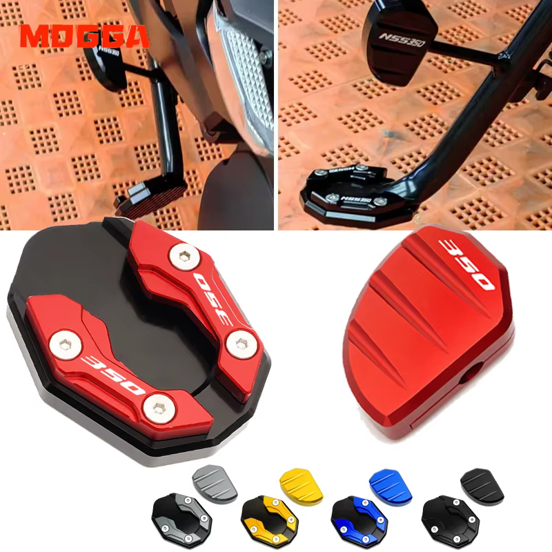 Support latéral pour Honda Forza 350 300 ADV350 NSS 350 125 300, accessoires de moto, bloc élargi, Support auxiliaire d'aide au stationnement