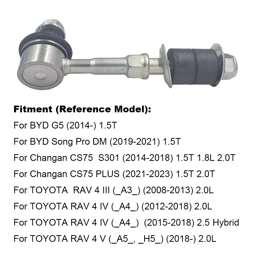 Lien de stabilisateur arrière pour BYD Song Pro DM 2019 2020 2021 G5 2014 Changan CS75 PLUS Toyota RAV 4 2008-2018, accessoires de barre de connexion