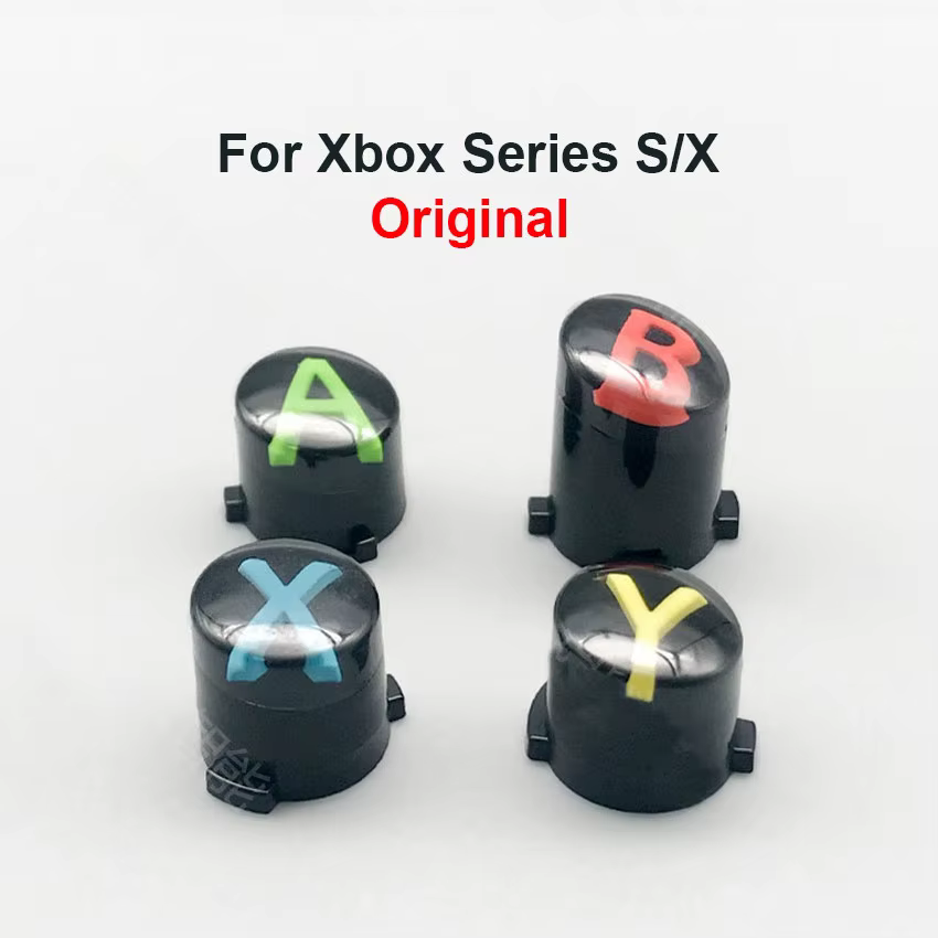 Kit de boutons de remplacement ABXY pour manette sans fil Xbox Series X, compatible avec Xbox One S, X1S, Elite 1 et 2, accessoires pour manette de jeu.