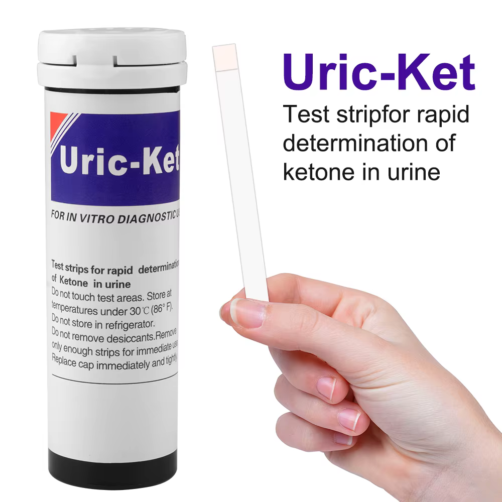 Bandes de cétone Test