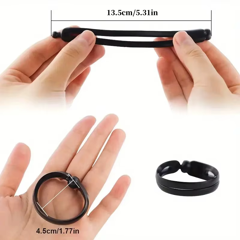 4 pièces magique torsion beignet chignon pince bricolage queue de cheval outils de coiffure noir champignon tête bobine de cheveux pour Bobo et tête sphérique coiffures