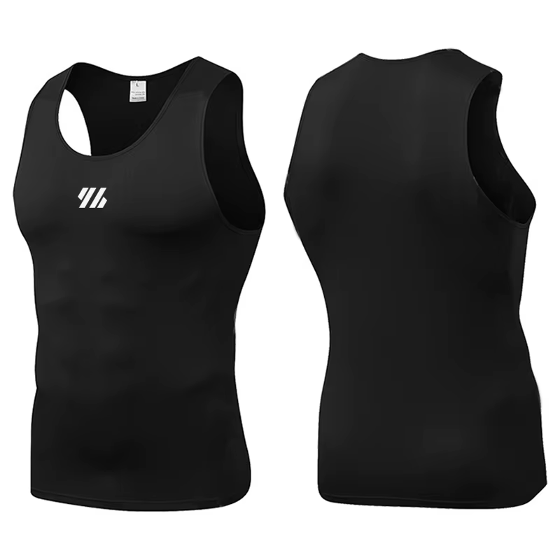 Chemise de sport élastique respirante pour hommes
