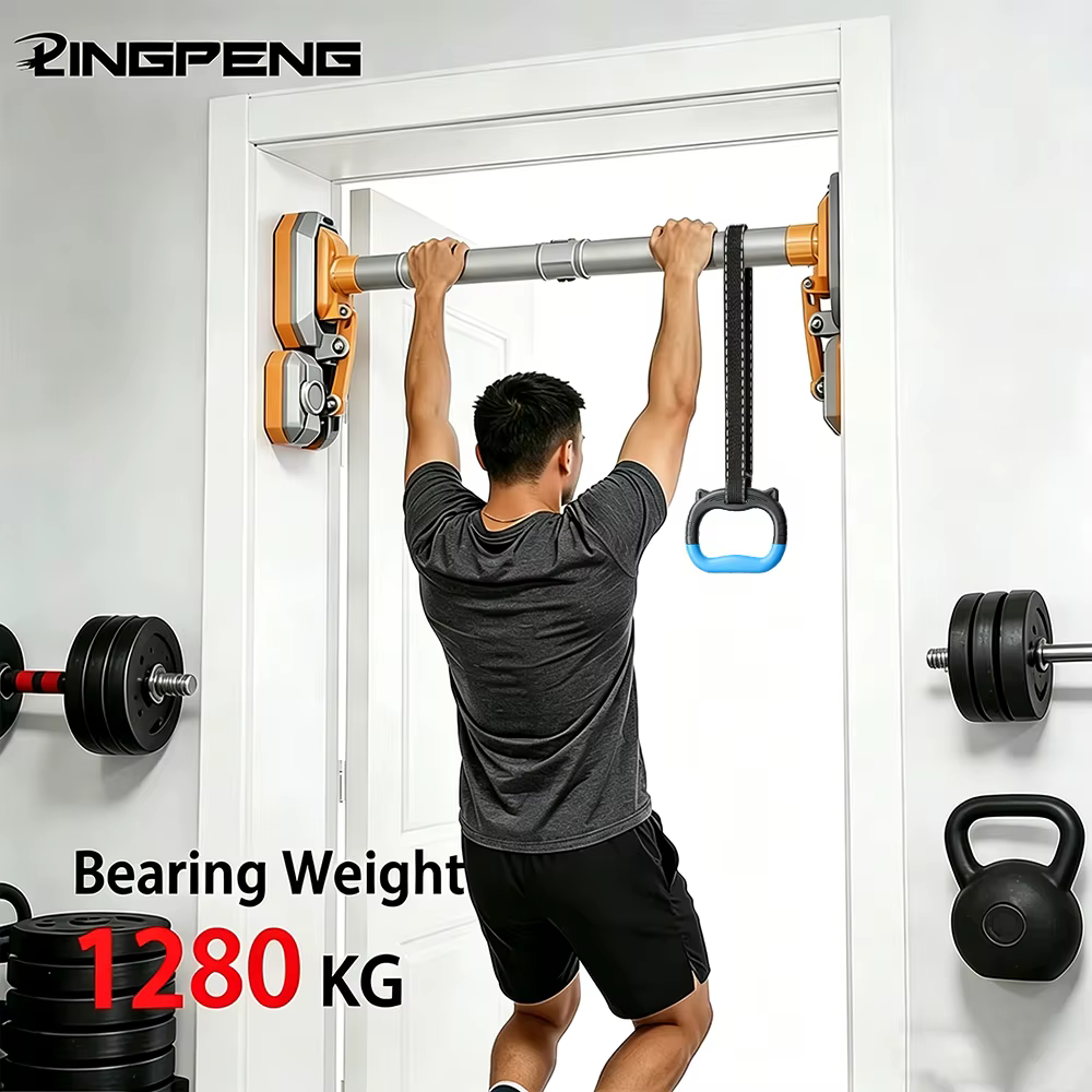 Barres de traction pour entraînement musculaire avec jauge de niveau