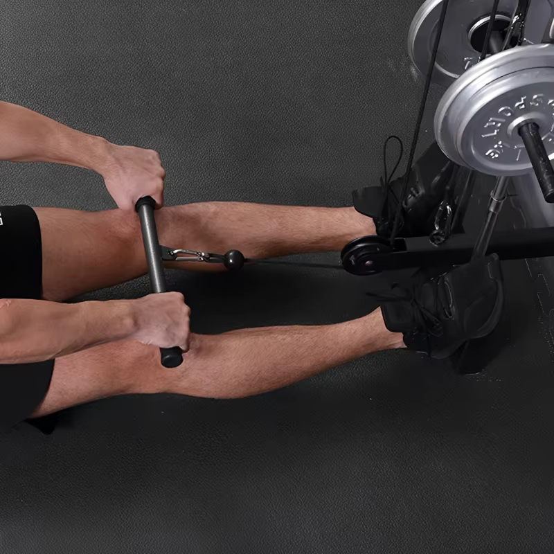 Fitness Lat tirer vers le bas barre presse Biceps force arrière poignée d'entraînement pour câble Machine fixation accessoires de gymnastique