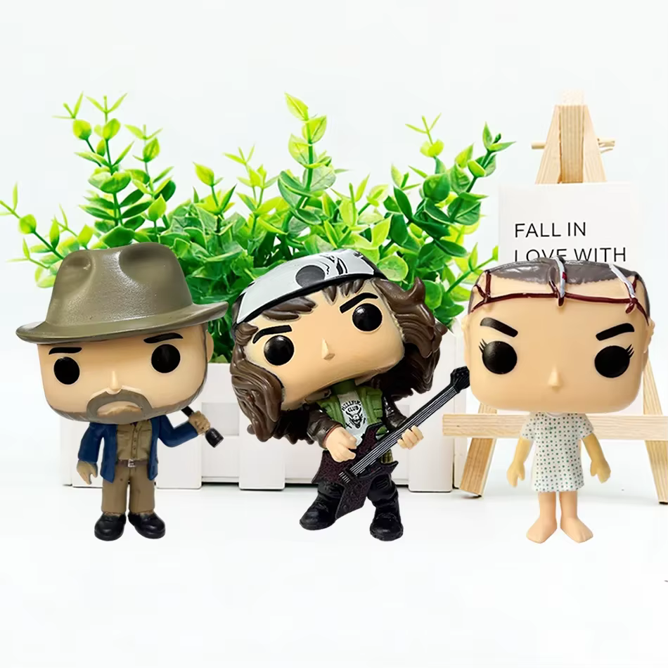 Figurine de dessin animé Strangers Things Jane Ives/Will Byers/Mike Wheeler, figurine d'action Cosplay, ornement en vinyle, jouet, cadeau du nouvel an