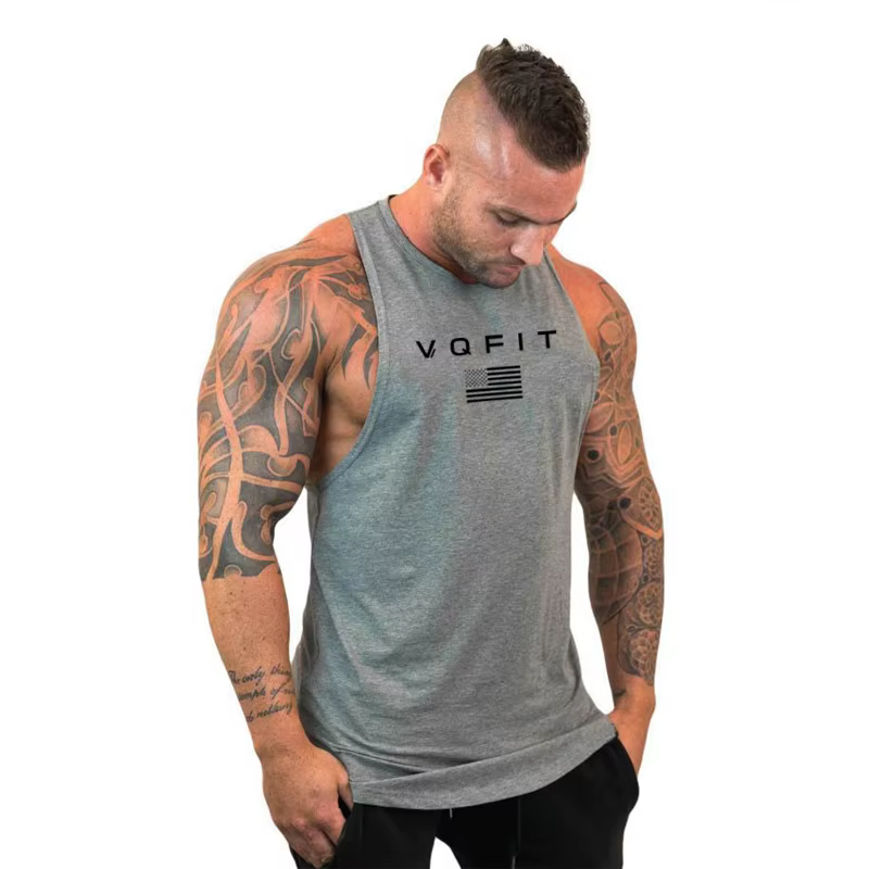 Débardeur de sport en coton pour homme