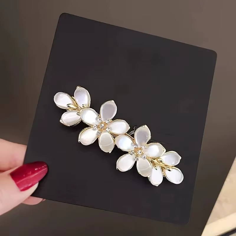 Pince à cheveux vintage 1 pièce, accessoire élégant et polyvalent, décoration raffinée, idéale pour les mariages et toutes les saisons