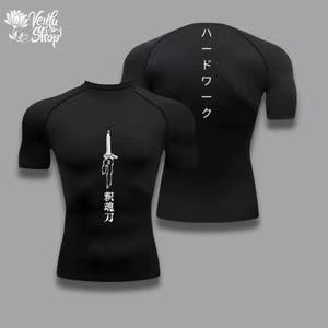 Toji Compression chemise vêtements de sport