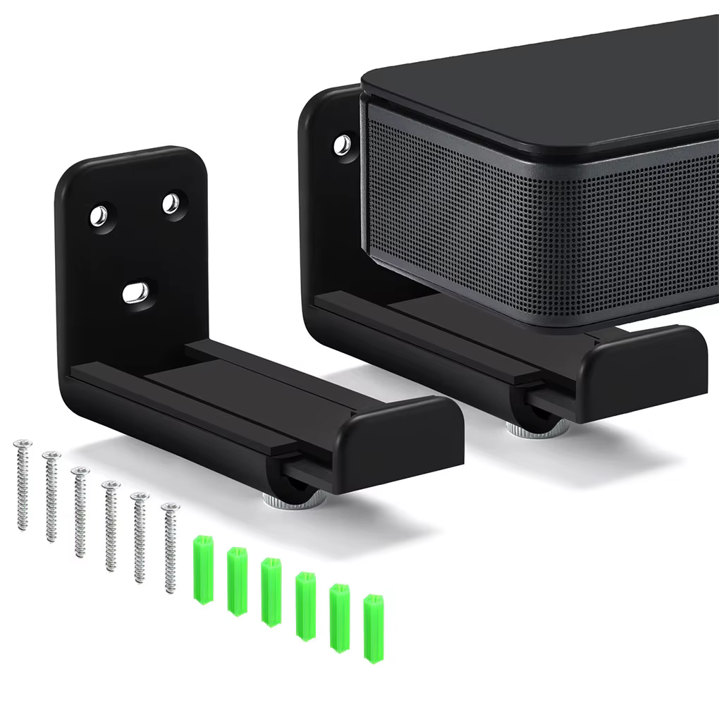 Barre de son support de montage mural Anti-chute barre de son haut-parleur support mural cloison sèche barre de son support mural pour Samsung Vizio LG pour Bose
