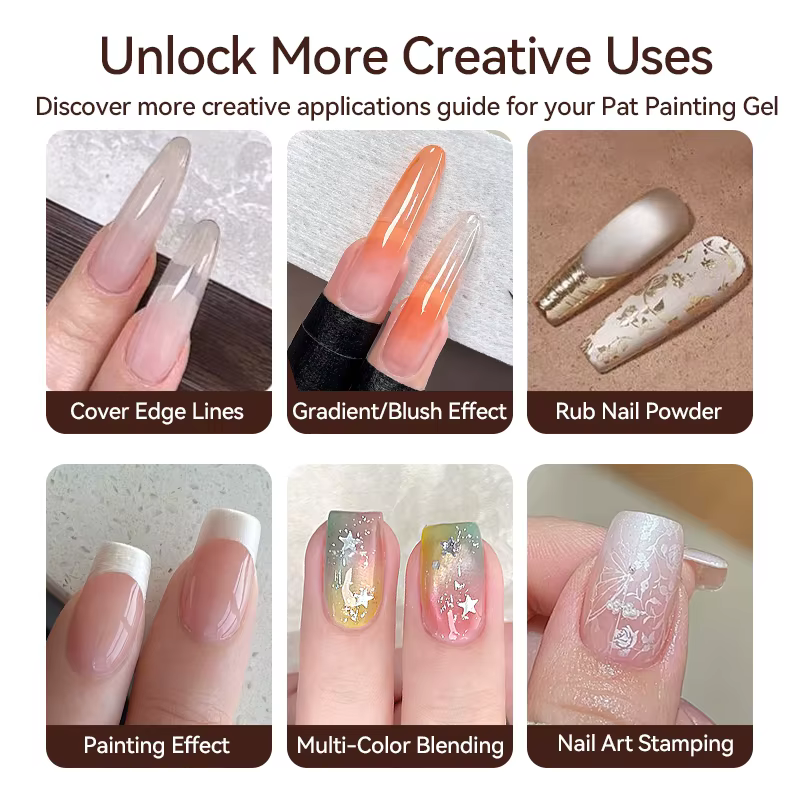 UR SUGAR 9 couleurs/grille Pat peinture Gel vernis à ongles pour toutes les saisons Nail Art dégradé couleur utilisé pour Blush ongles estampage tapotements