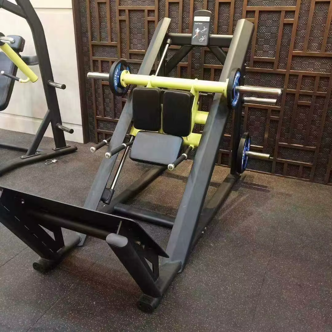 Machine de musculation inclinée à charge libre pour presse à banc