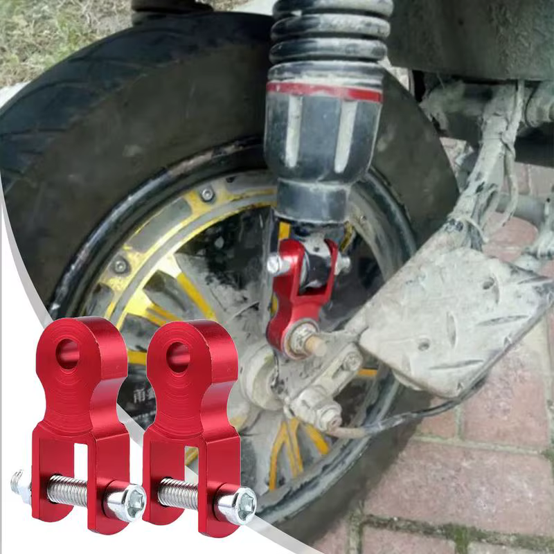 Pièces de modification de véhicule électrique de booster de moto, amplificateur de hauteur de Normandie, sous-adaptateur de choc de moto, 2 pièces