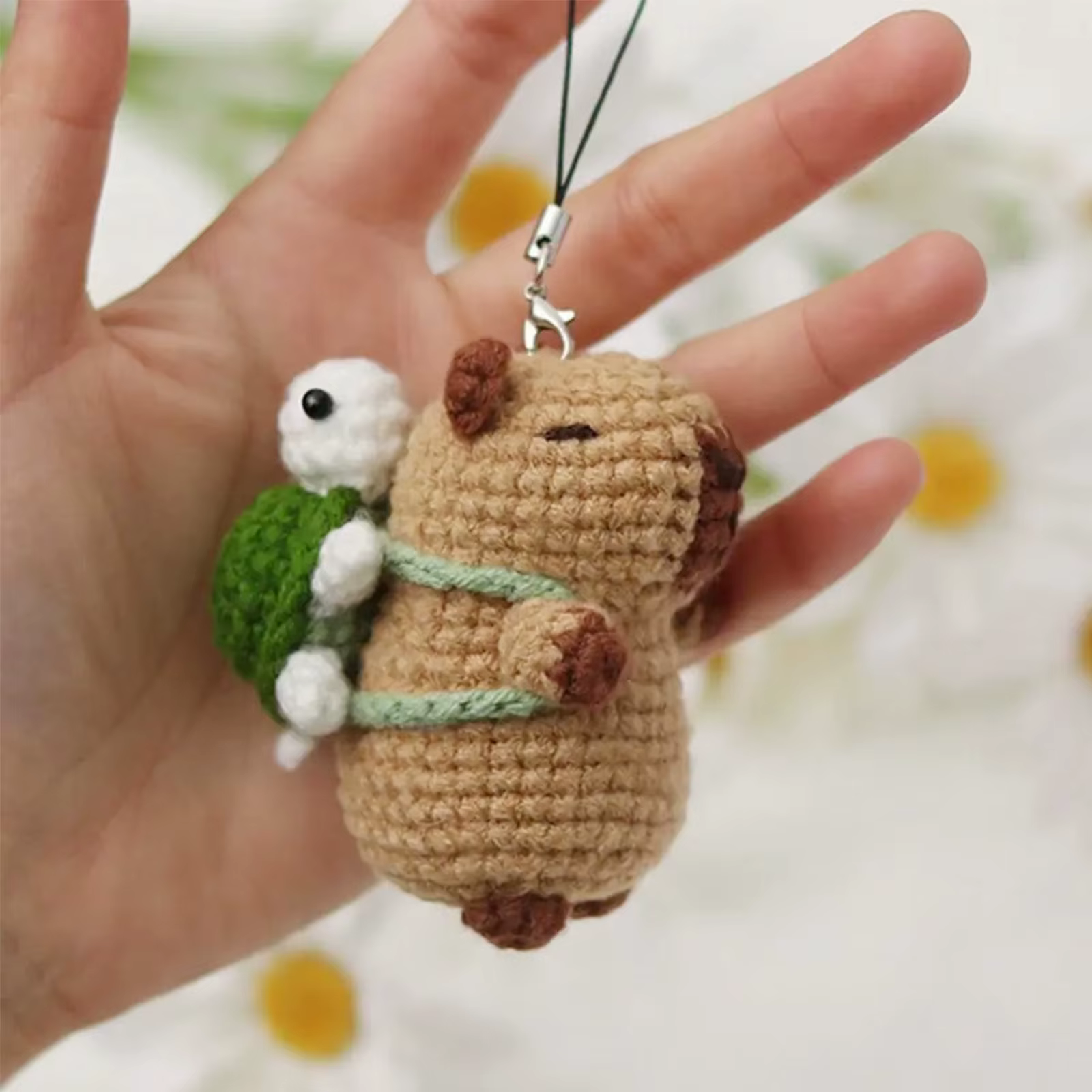 Kit de crochet capybara, ensemble de kit de crochet animal mignon, cadeau de Noël, kit de crochet pour débutants, kit de crochet pour les amateurs d'artisanat,