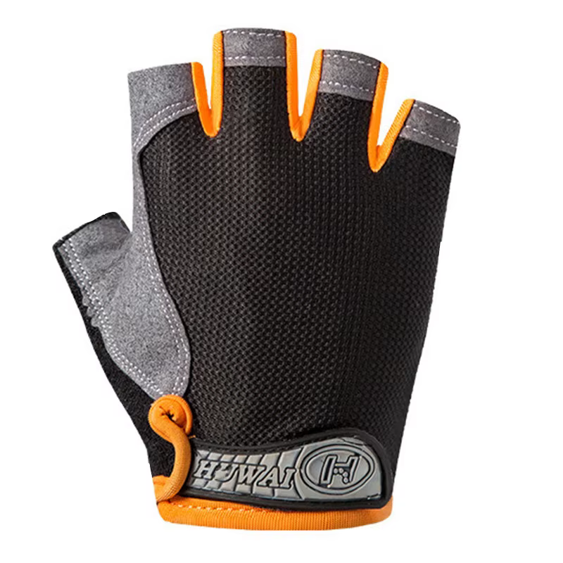 Gants de cyclisme demi-doigts pour homme et femme