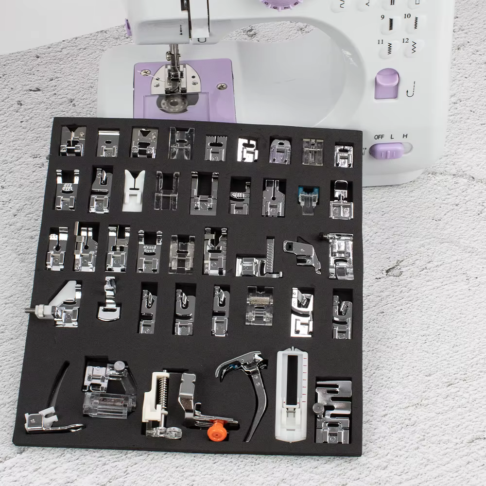 Kit pied-de-biche pour Machine à coudre, Compatible avec Brother Babylock Singer Janome Elna Toyota, accessoires de couture pour toutes les Machines