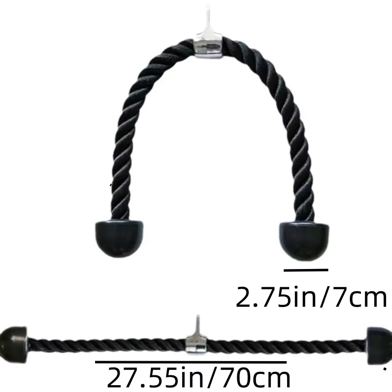 Corde abdominale pour triceps et muscles, accessoire de musculation et fitness