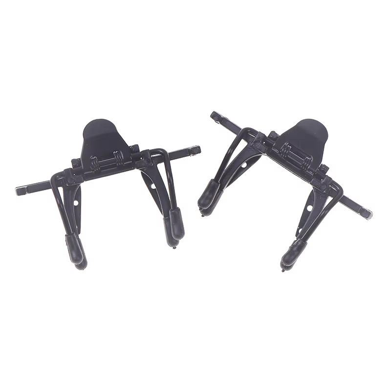 2 pièces pince de montage accessoires dentaires pour lunettes Loupe binoculaire médicale Loupe LED dentiste Surgiacl phare lampe frontale
