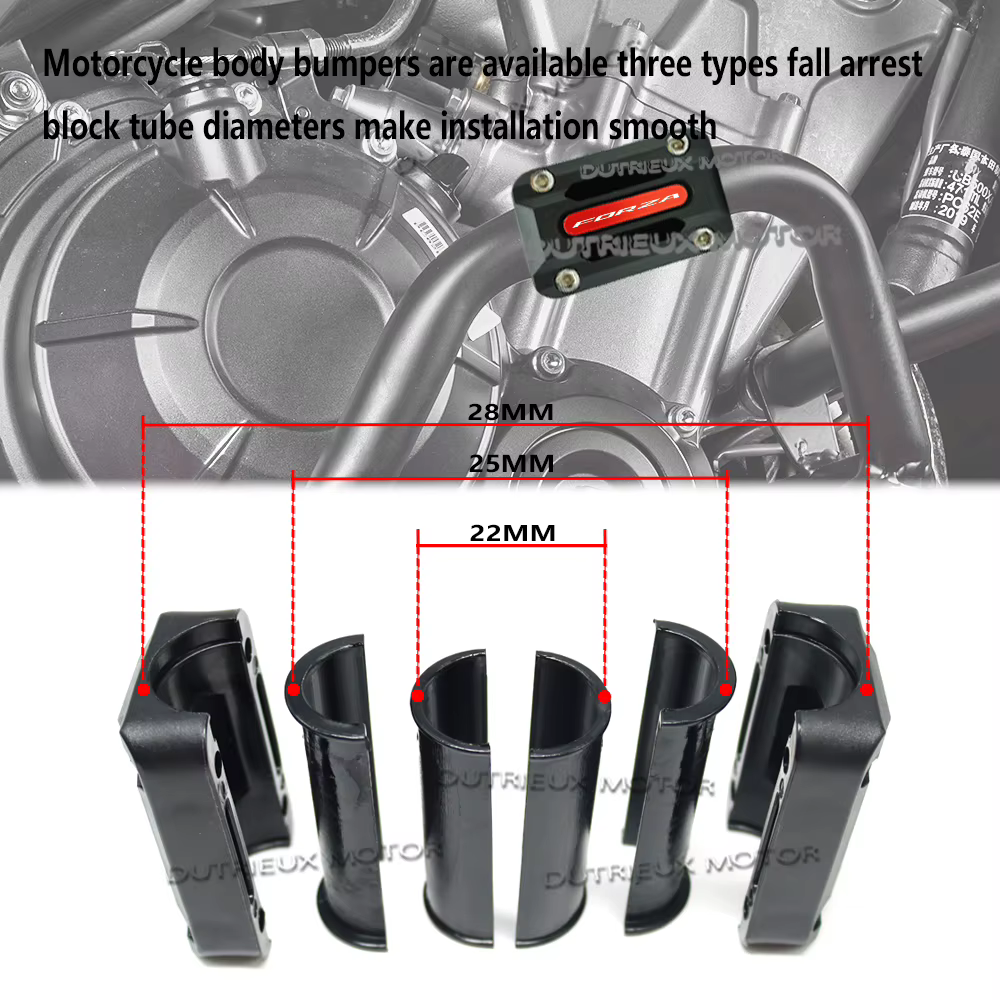Pour FORZA 125 350 750 accessoires barre de Protection ensemble de Protection moteur Crash Bar Protection pare-chocs décoratif garde bloc Crash