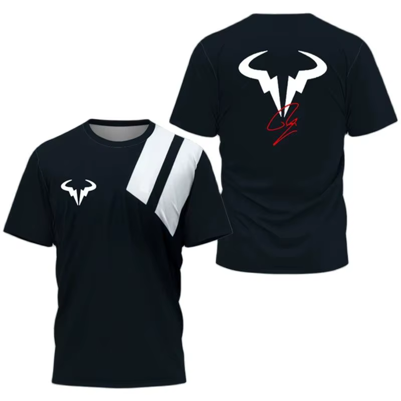 T-shirt à manches courtes et col rond pour hommes et femmes