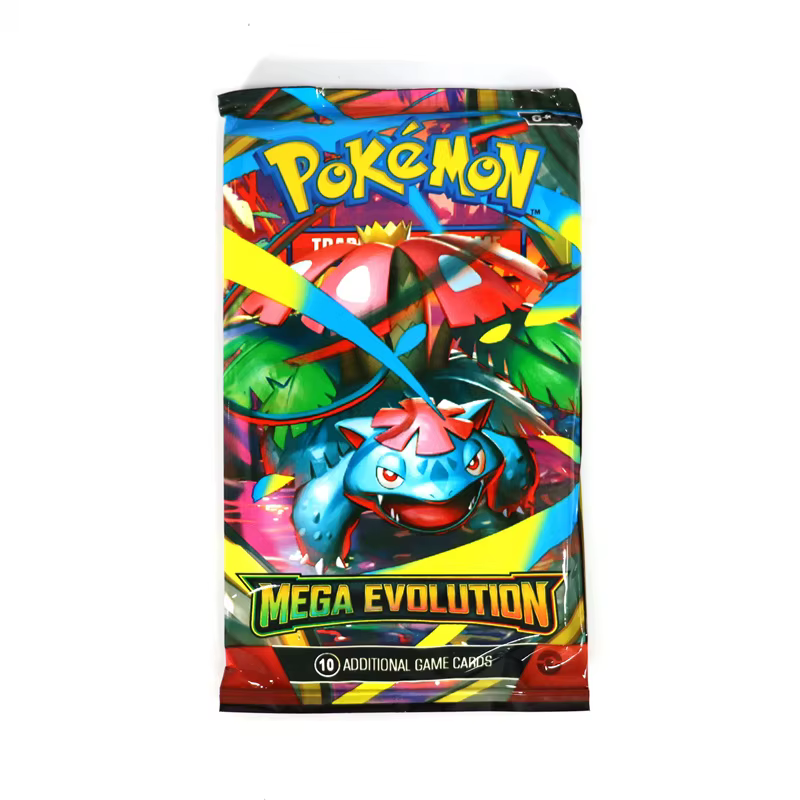 360 pièces version anglaise Pokémon TCG: Mega Evolution Booster Box carte commerciale Pokemon 36 Pack boîte puissante Mega Evolution Pokémon ex