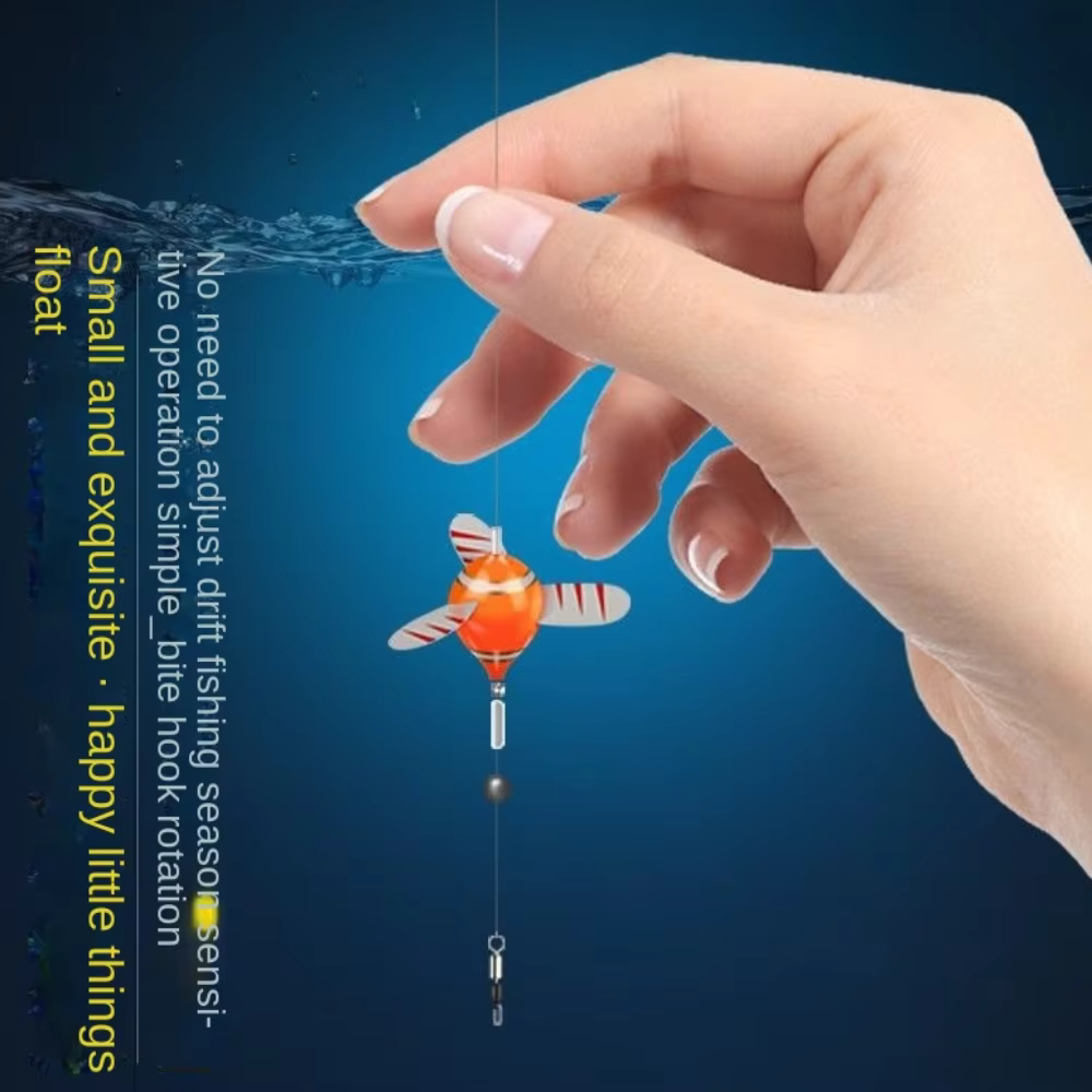 Flotteurs de pêche en eau douce, fabrication fine, accessoire pour pêcher sur glace