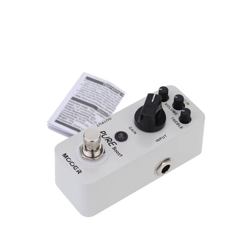 EWer-Pédale d'effet Pure Boost Micro Mini Boost, Bypass JETrue électrique
