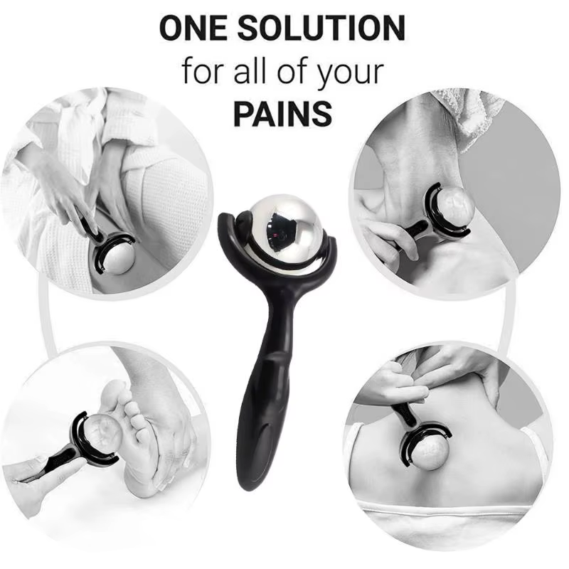 Rouleau de boule de massage – pour les tissus profonds et les muscles douleurs