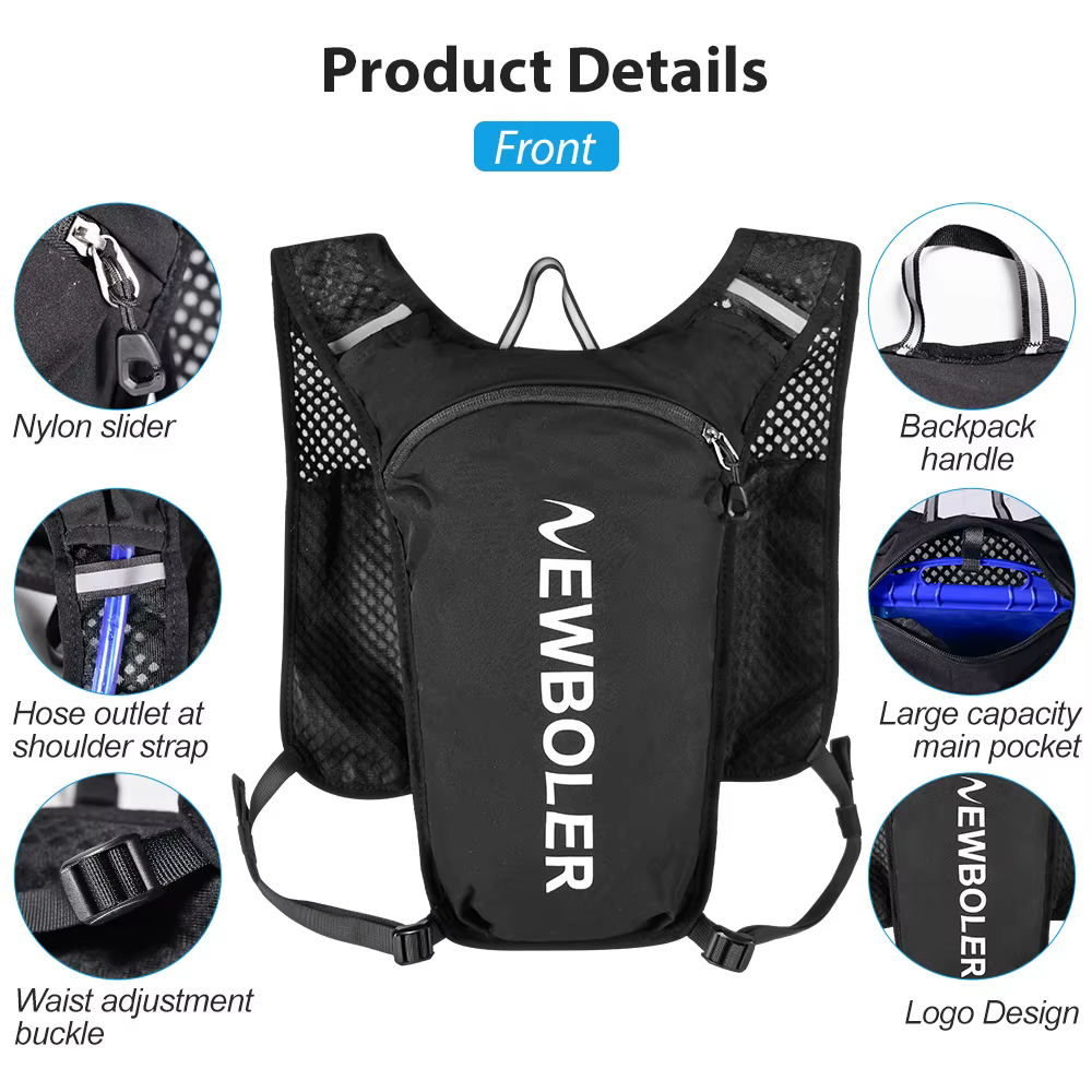 Sac à dos de course à pied ultra léger NEWBOLER