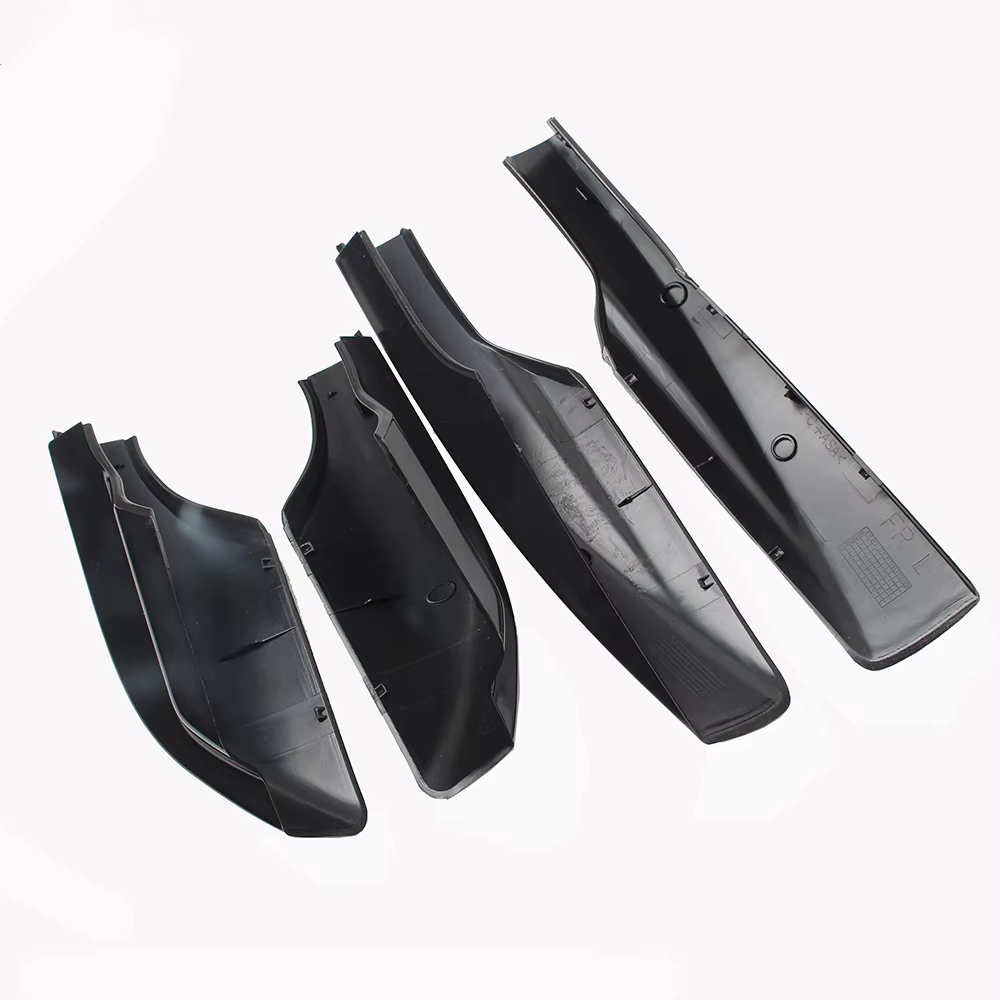 Cache de protection pour rails de galerie de toit en ABS pour Toyota RAV4 2006-2012, 4 pièces