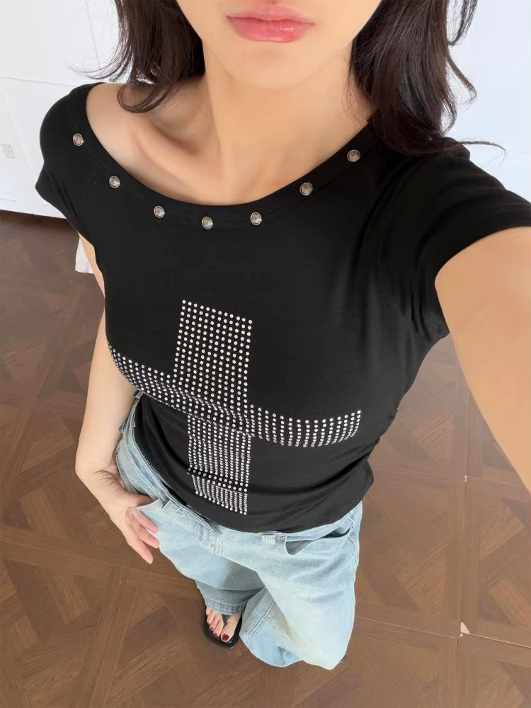 T-shirts graphiques Yedinas Cross