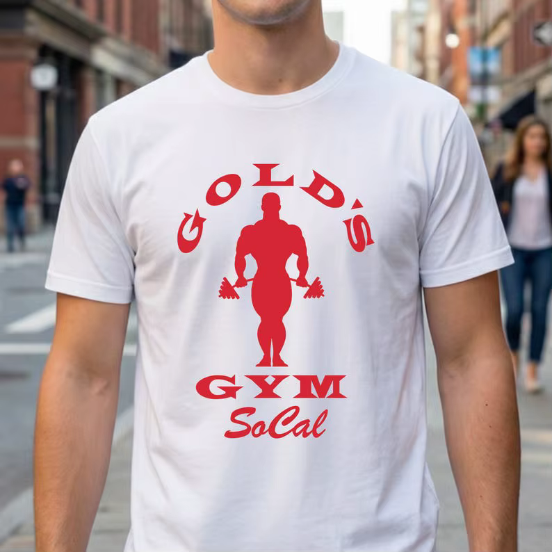T-shirts graphiques Gold's Gym Socal Connor