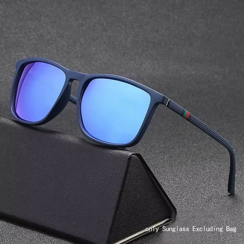 Lunettes de soleil de sport pour hommes, polarisées, confortables, carrées, légères, accessoire avec Origina