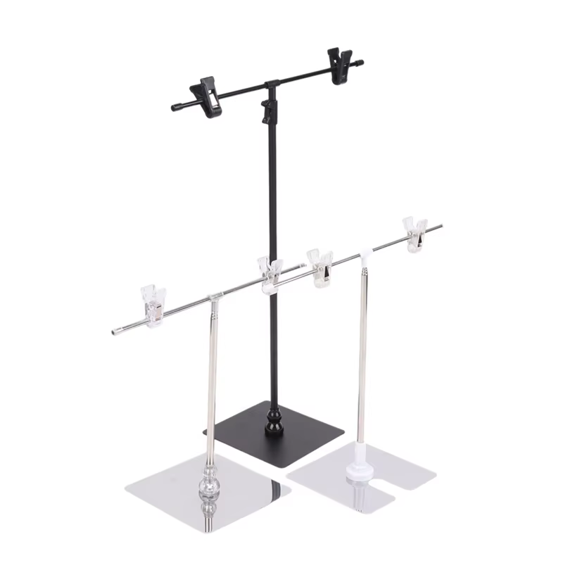 Accessoires de photographie support d'arrière-plan en forme de T accessoires de fond Photo support d'affiche pour appareil Photo Studio Photo