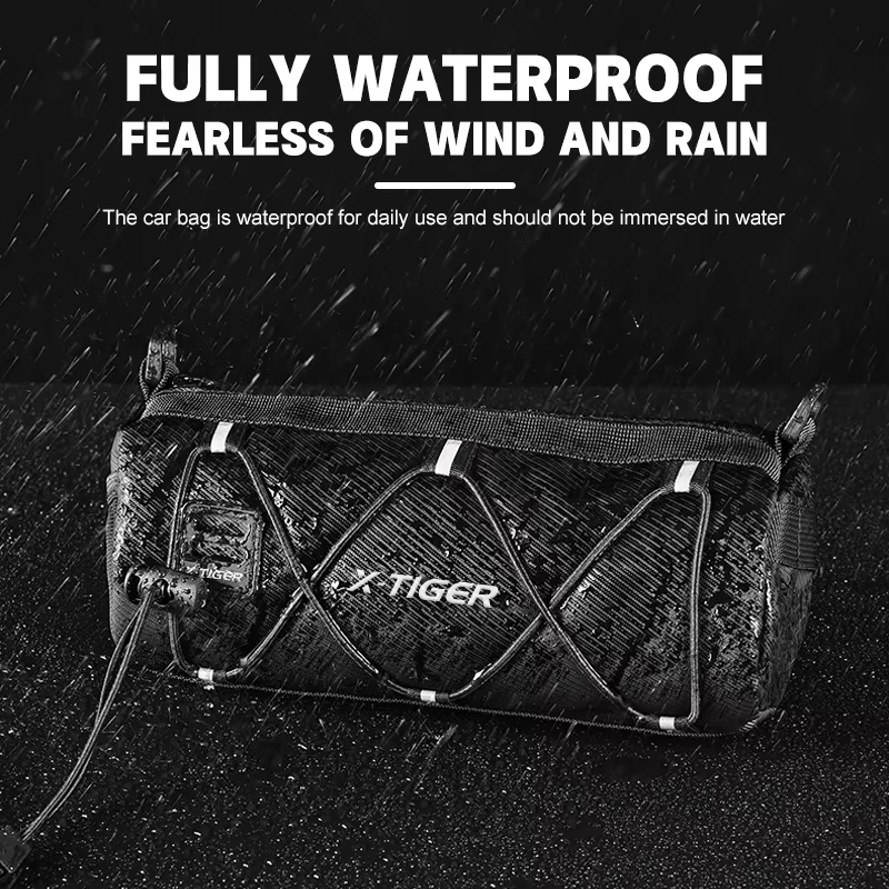X-TIGER sac de vélo Portable guidon multi-usages grande capacité sac à dos de cyclisme vtt route cyclisme cadre Tube sac